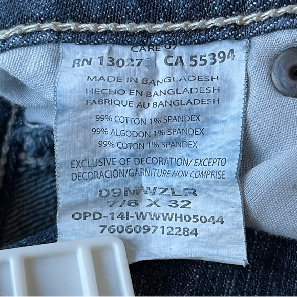 Wrangler Ladies Premium Patch Mae Low Rise Jean Little Rock Finish, Size 7/8x32 - Picture 7 of 10